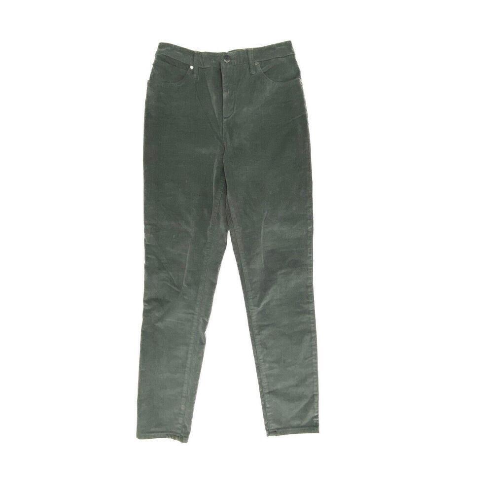 Seven7 Ultra High Rise Skinny Women's size 8 Gray Corduroy Pants